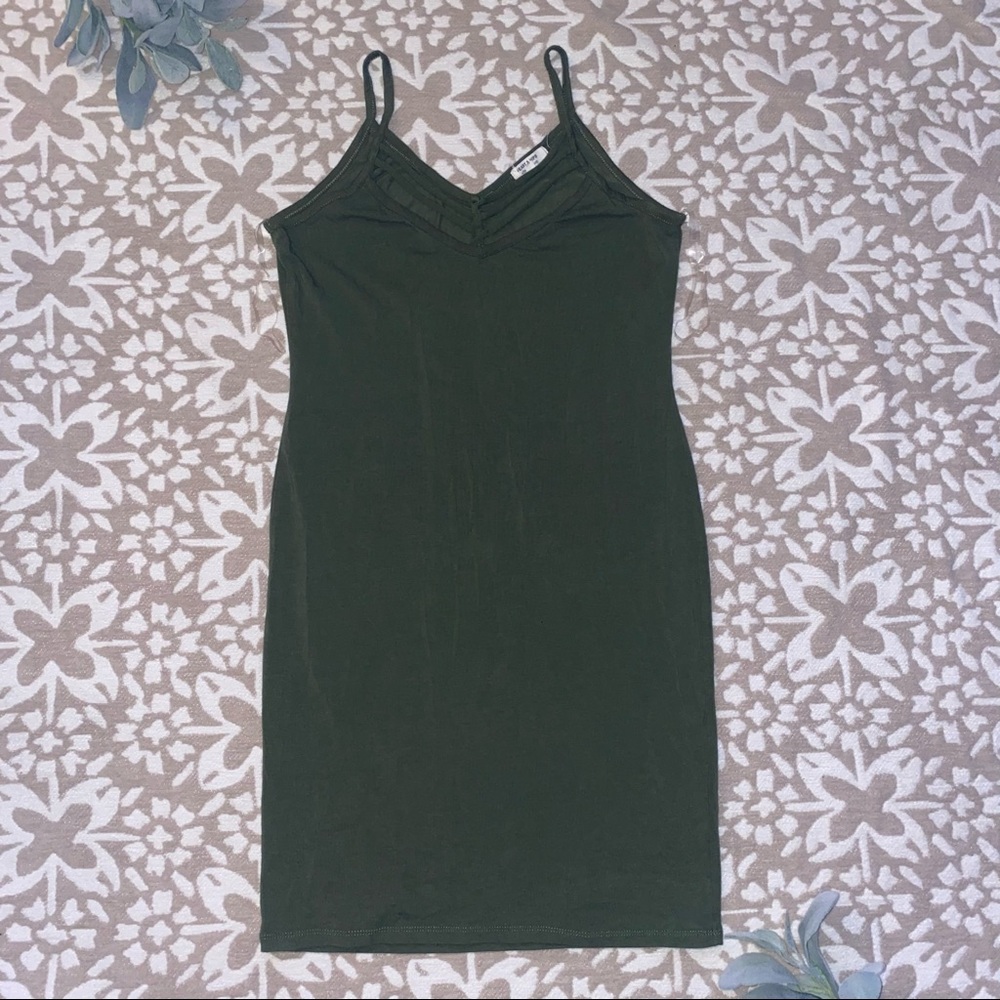 Tight fitting mini dress